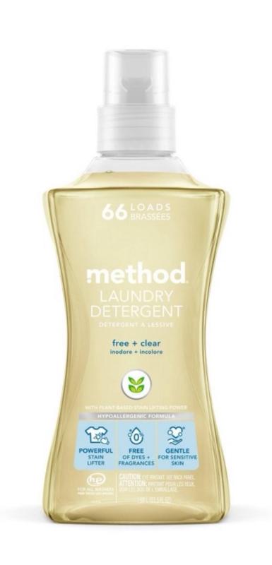 Method outlets laundry detergent packs