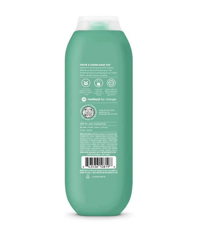 Method Daily Shampoo, Daily Zen, 14oz