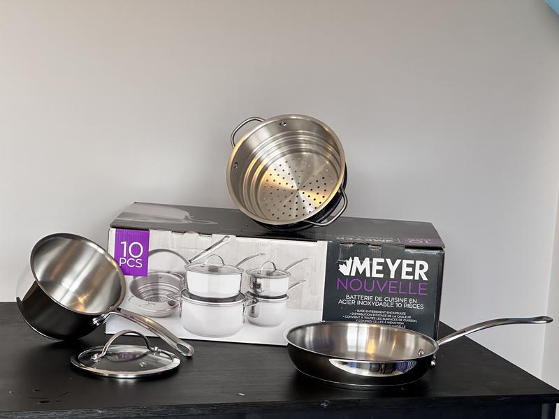 Meyer Accolade Stainless Steel Cookware Set, 11-Piece, Made in Canada – Meyer  Canada