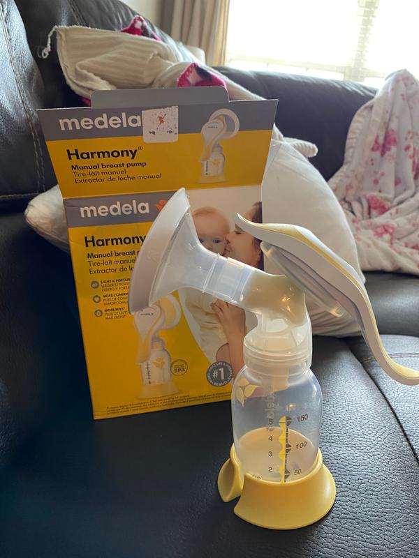 Medela Harmony Manual Breast Pump with PersonalFit Flex™, Single Manual  Pump 