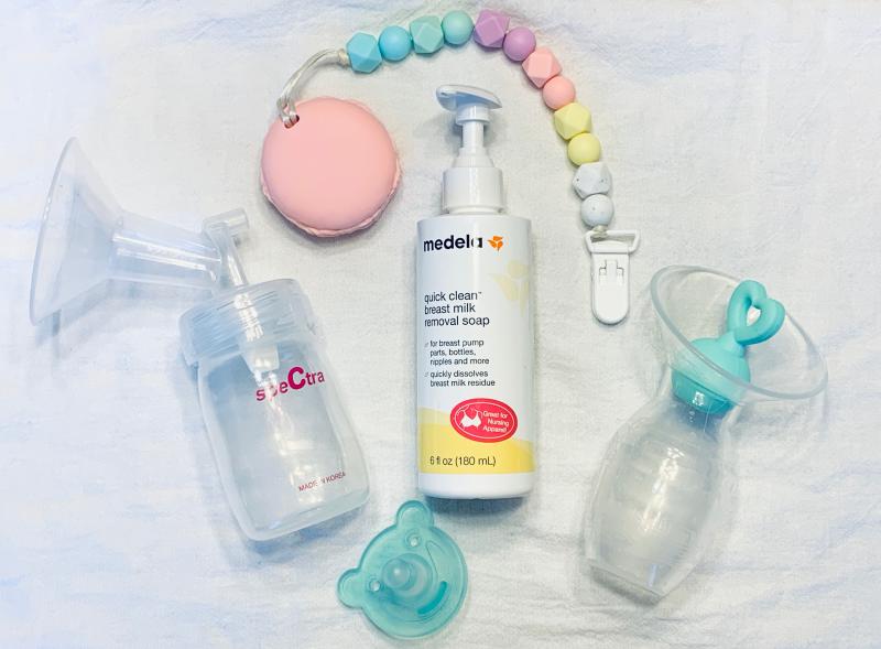 breast milk pacifier teether