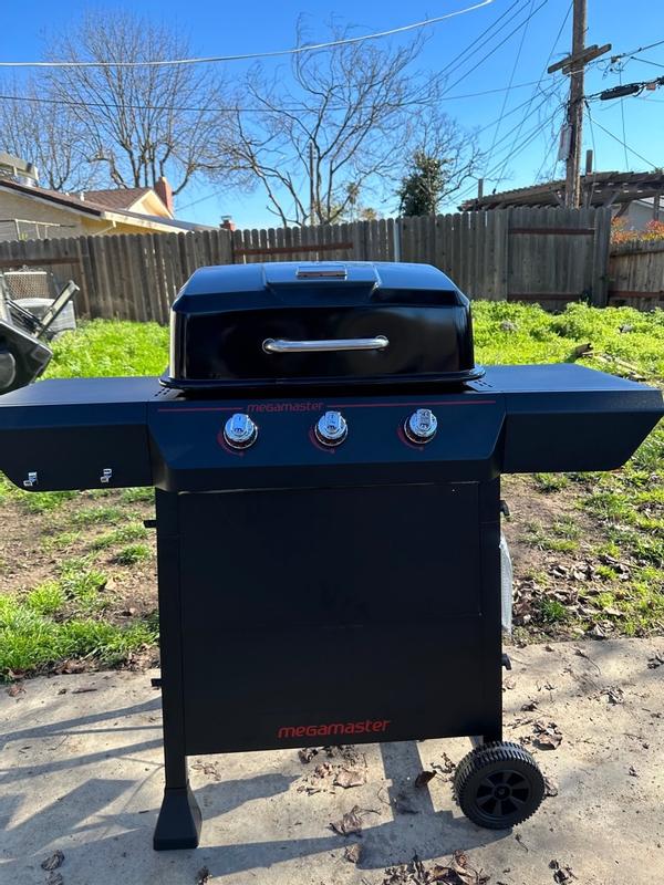 3-Burner Propane Gas Grill