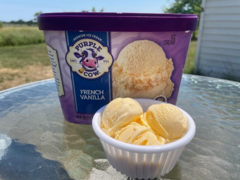 Purple Cow French Vanilla Ice Cream, 1.5 qt | Meijer