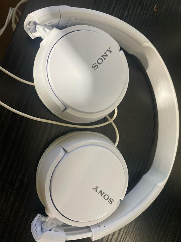SONY ZX110AP HEADPHONES W/REMOTE & MIC WHITE | Meijer