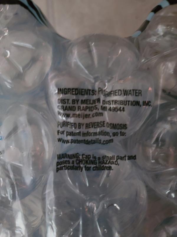 Meijer Purified Drinking Water Bottles 40 Pack, 16.9 oz