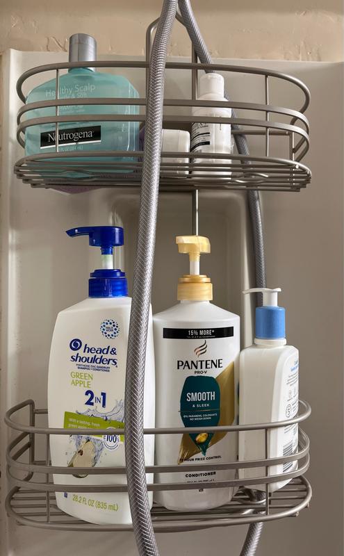 Zenna Home® 2104W - Bathtub & Shower Tension Corner Caddy