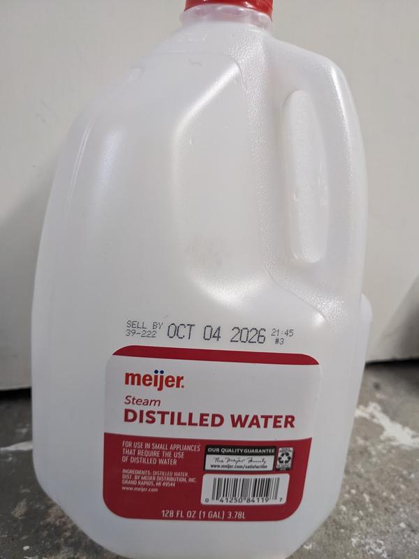 bac water meijer Meijer Distilled Water, 1 Gallon