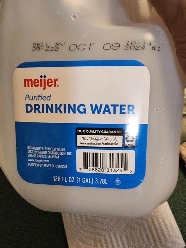 Meijer Purified Drinking Water Bottles 40 Pack, 16.9 oz