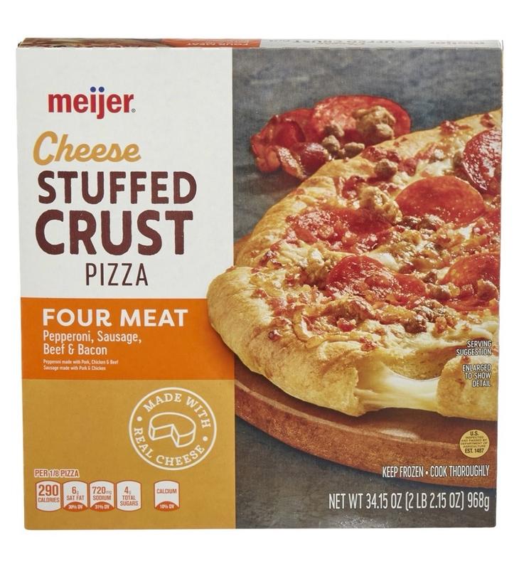 pizzです。 Meijer Stuffed Crust Pepperoni Pizza, 32.7 oz | Meijer