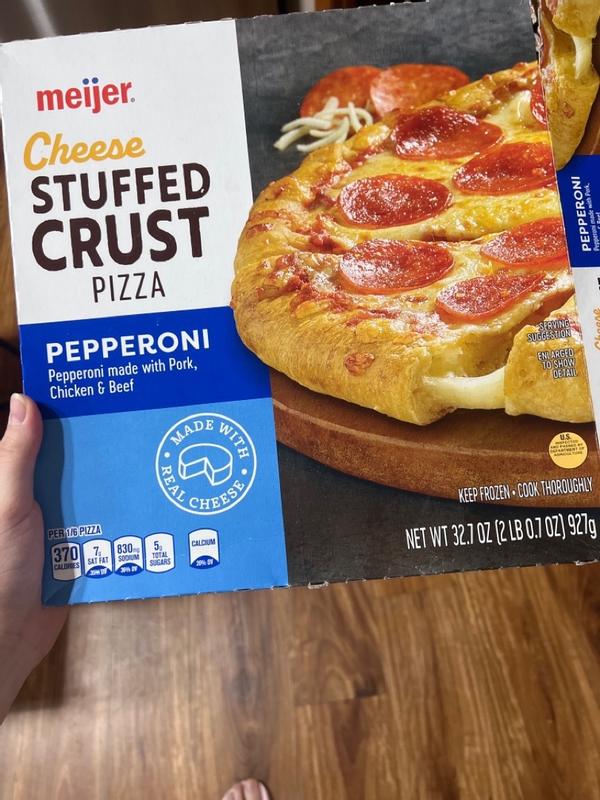 Meijer Stuffed Crust Pepperoni Pizza, 32.7 oz | Meijer
