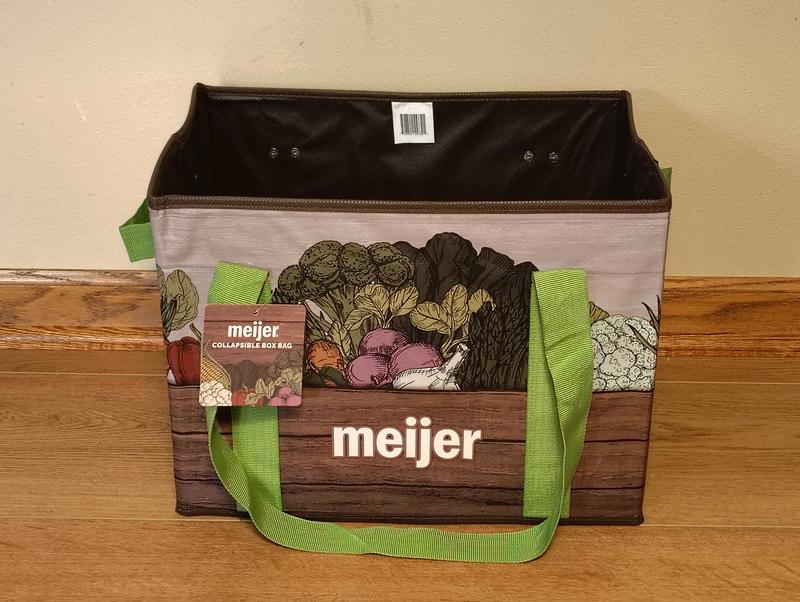 Meijer Grocery Tote Bag, Count Meijer