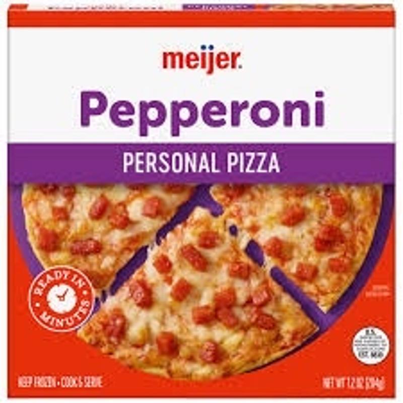 ☺︎プロフ必読お願い致します☺︎　詰め替え　7袋 Meijer Pepperoni Personal Size Frozen Pizza, 7.2 oz