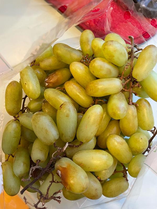 Organic Green Seedless Grapes, 2.25 lbs