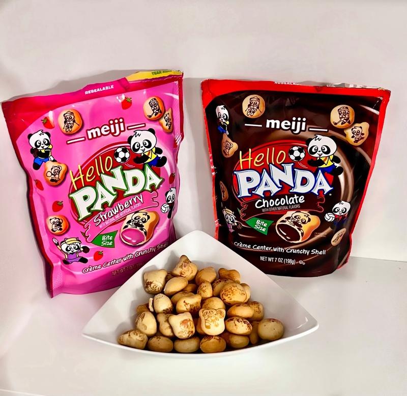 Meiji Hello Panda Strawberry 7oz Pouch – Meiji America