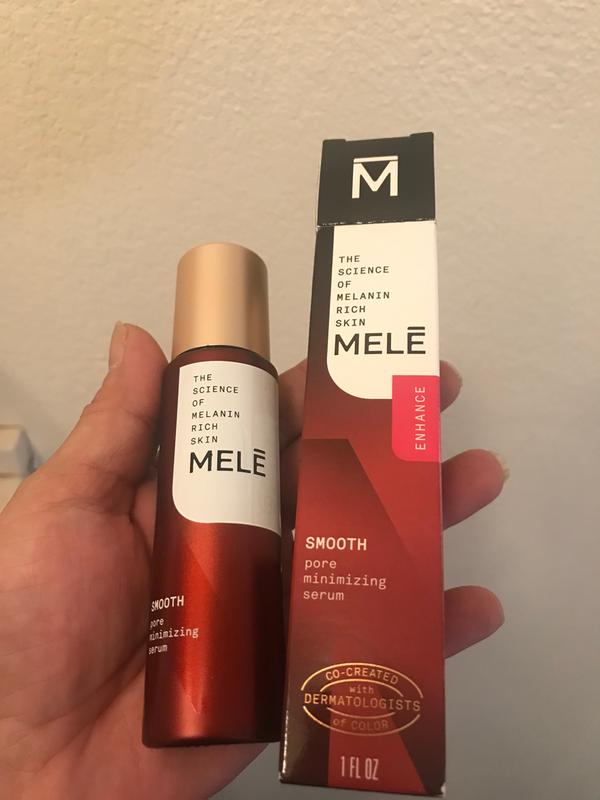 mele smooth pore minimizing serum