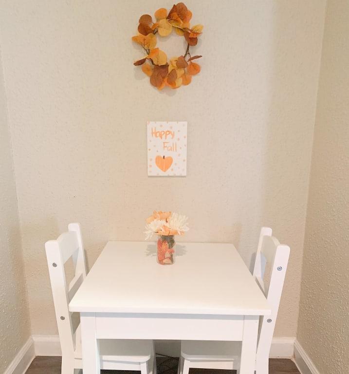 Melissa Doug Wooden Table Chairs White Walgreens