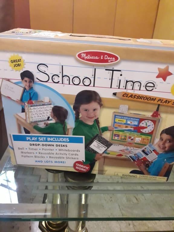 melissa and doug teacher set