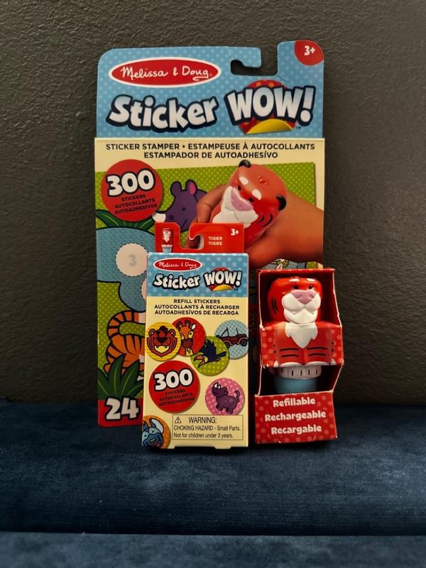 Melissa & Doug Sticker WOW!™ Refill Stickers – Tiger (Stickers
