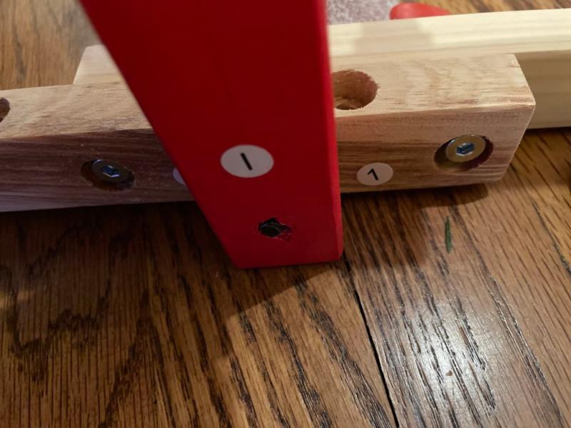 Santa attempting to build present and only ending the night in frustration.