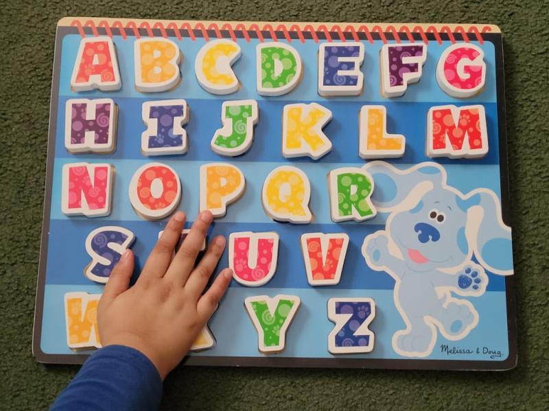 Melissa & Doug Blue's Clues Chunky Puzzle - Alphabet