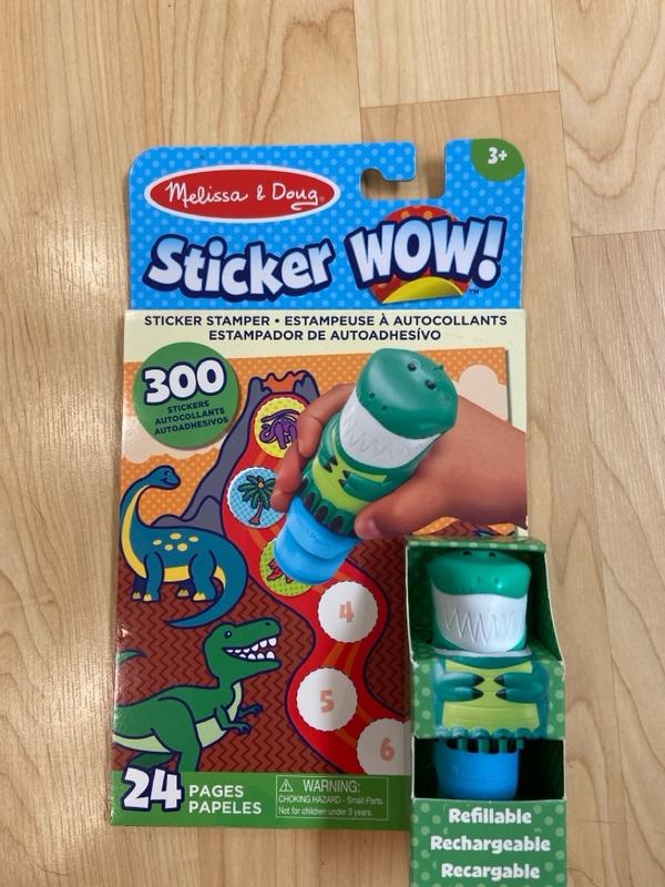 Melissa & Doug Sticker WOW! - Refill Stickers Dinosaur – Toys N Tuck