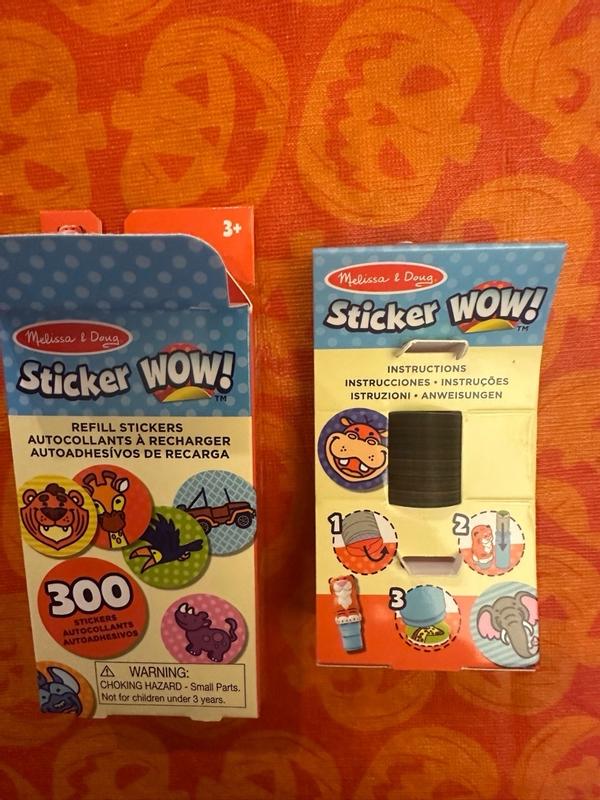 Melissa & Doug Sticker WOW!™ Refill Stickers – Tiger (Stickers Only, 300+)  