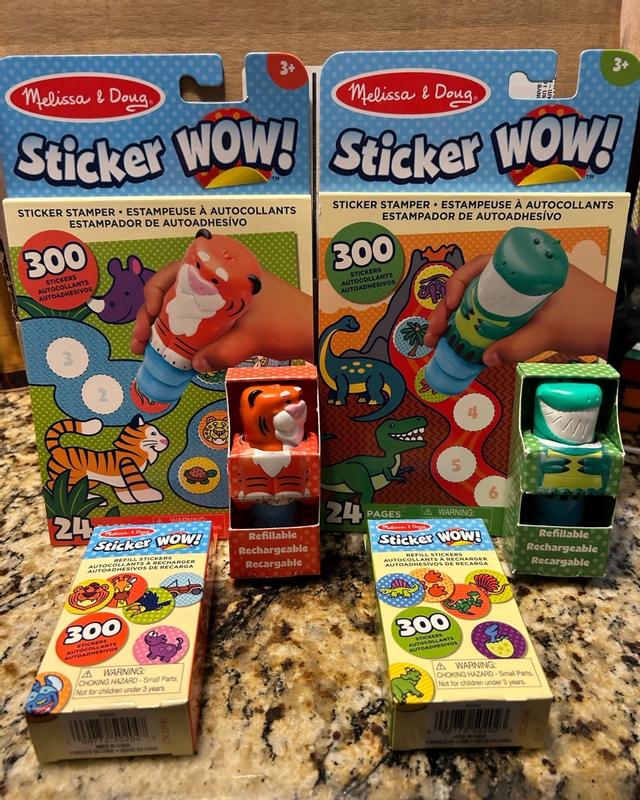 Melissa & Doug Sticker WOW!™ Refill Stickers – Dinosaur (Stickers