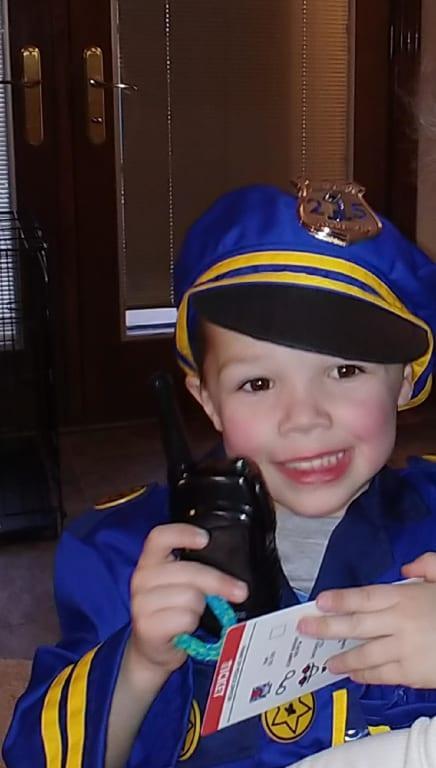 Officer Zach on duty!