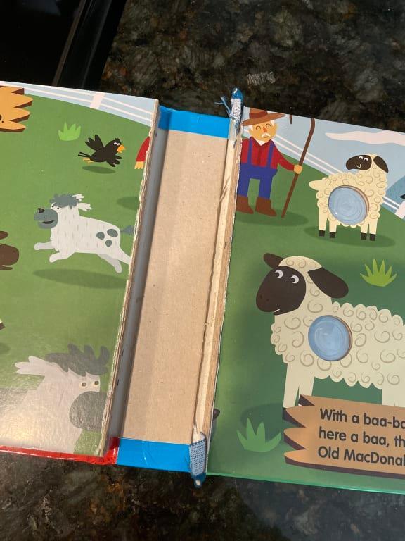 Baby Products Online - Children's book by Melissa and Doug - Poke-a-Dot:  Old MacDonald's Farm (board book with buttons to pop) - Farmyard Pop It /  Push Pop Book for toddlers and