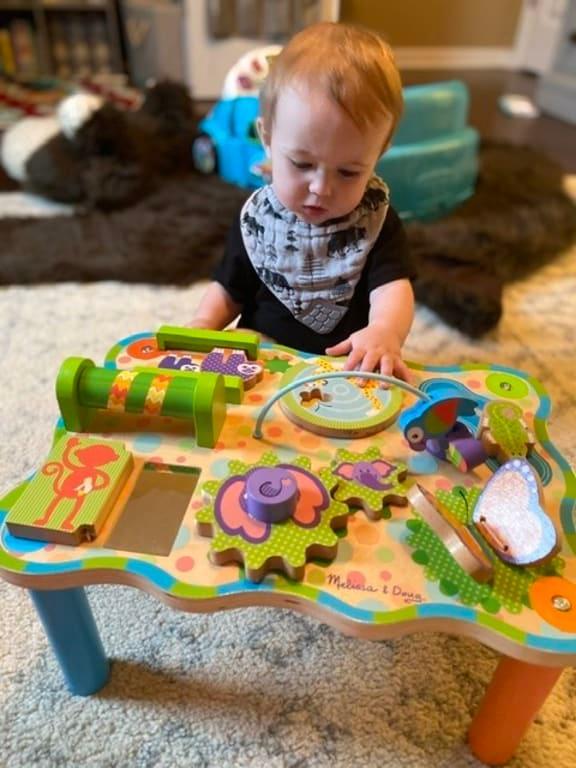 melissa and doug jungle activity table