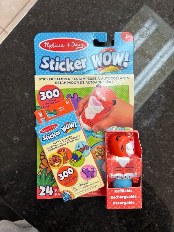 sticker wow tiger – Wills Toy Shop
