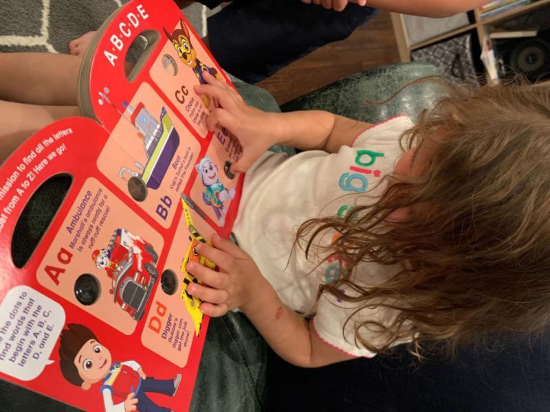 Melissa & Doug Paw Patrol Poke A Dot Alphabet Adventure