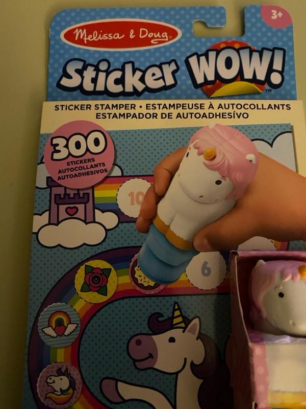 Melissa & Doug Sticker WOW! - Refill Stickers Unicorn - Toys4you