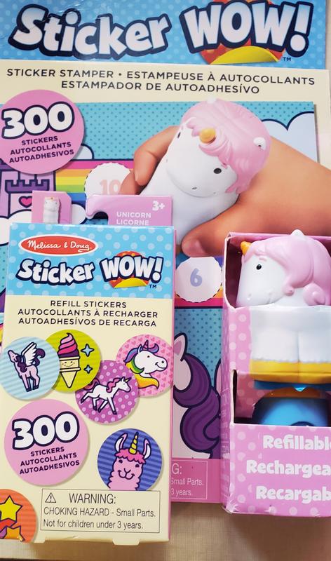 Sticker WOW! Stamper & Activity Pad Unicorn