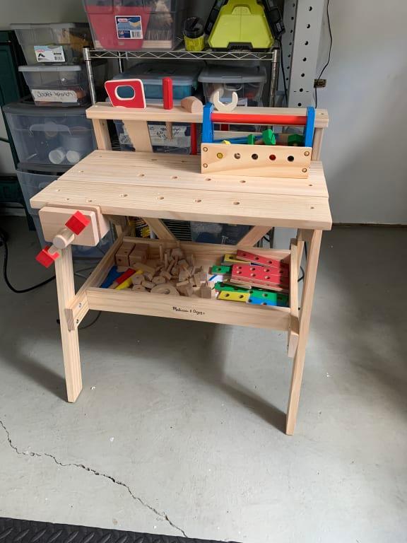 Melissa and doug tool table online