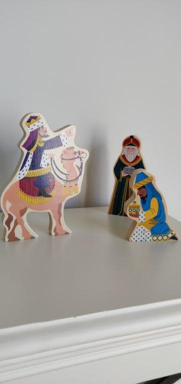 Melissa and doug sales wooden nativity set