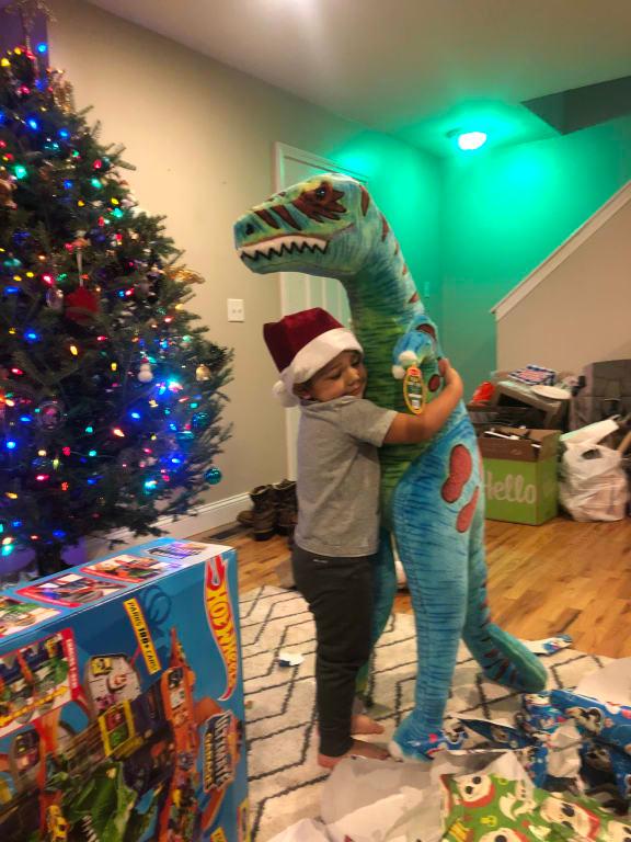 His favorite present!