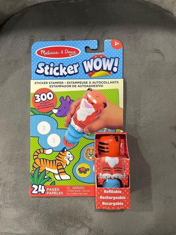 Melissa & Doug Sticker WOW!™ Refill Stickers – Tiger (Stickers Only, 300+)  