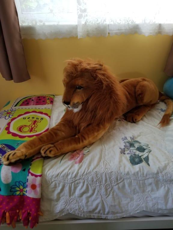 Melissa and best sale doug plush lion