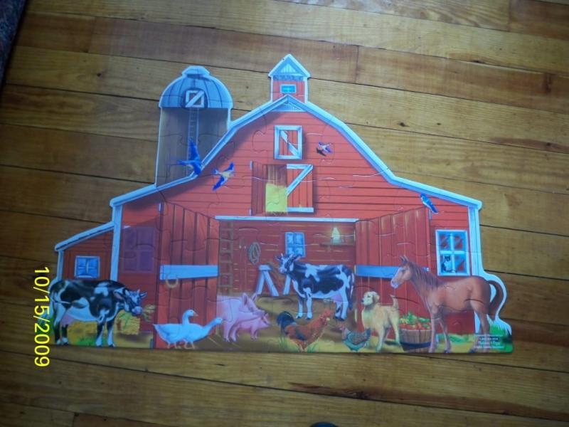 The puzzle all finished!!