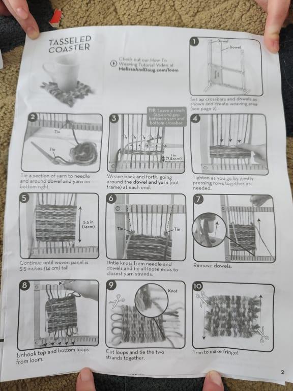 Weaving Loom Tutorial - Melissa & Doug 