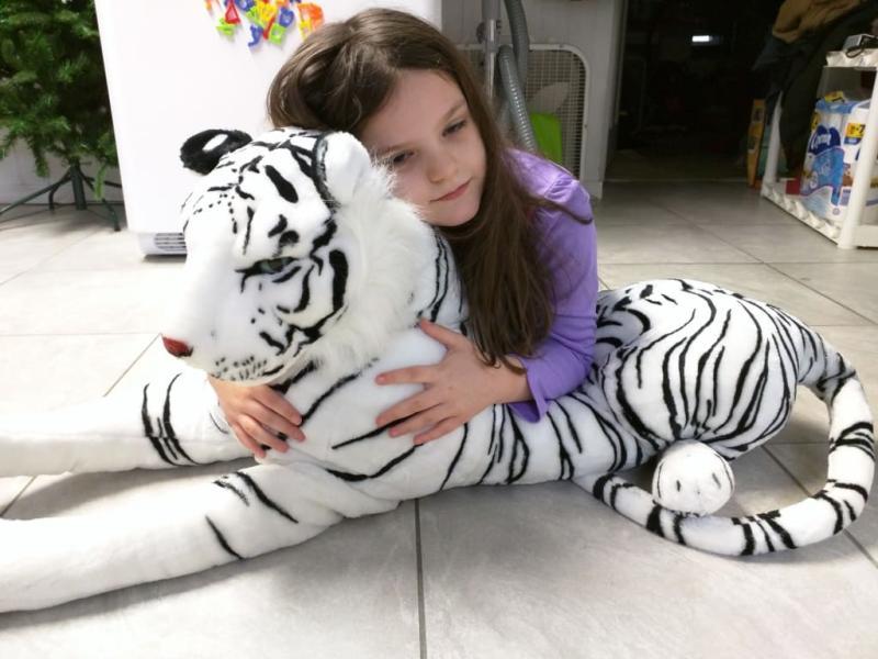 melissa and doug tiger plush