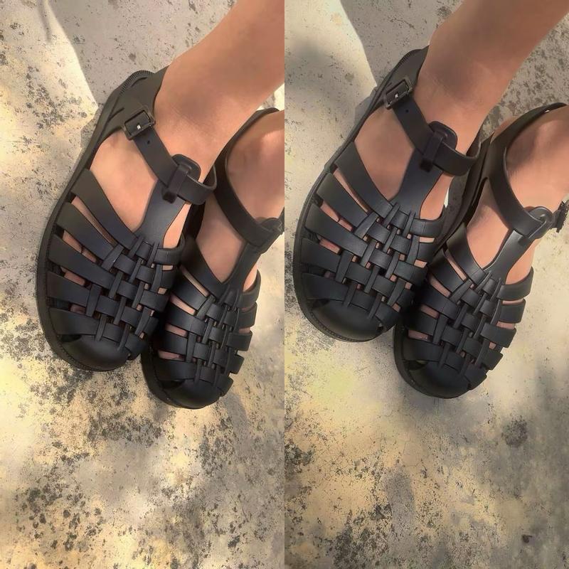 Customer photo for "Melissa Possession in black - super soft, comfy, no blisters, bubblegum scent and goes with everything. Obsessed!"
