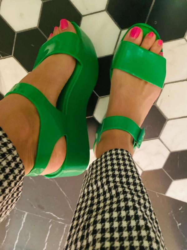 Customer photo for "Love these quirky shoes!!!"