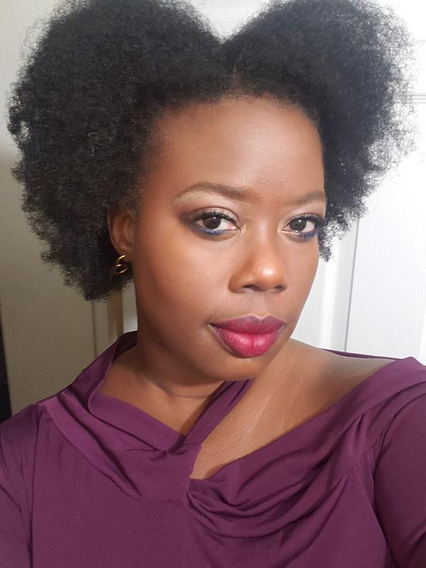 Customer photo for "1 time trying this dark palette"