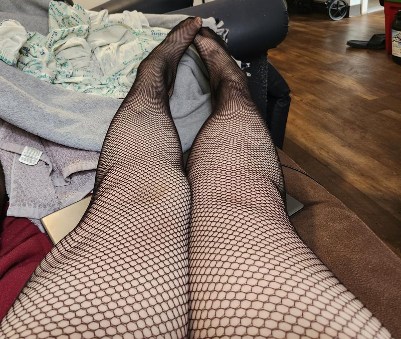 Large Net Plus Size Fishnet Tights 