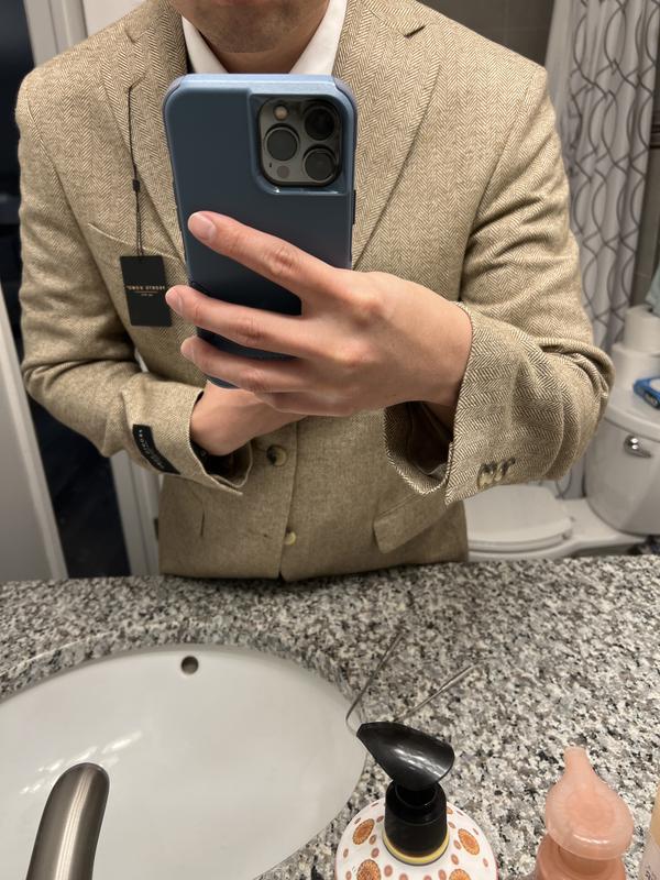 ＜H BEAUTY&YOUTH＞HERRINGBONE DUFFLE COAT Pronto Uomo Modern Fit Herringbone Sport Coat | Sport Coats