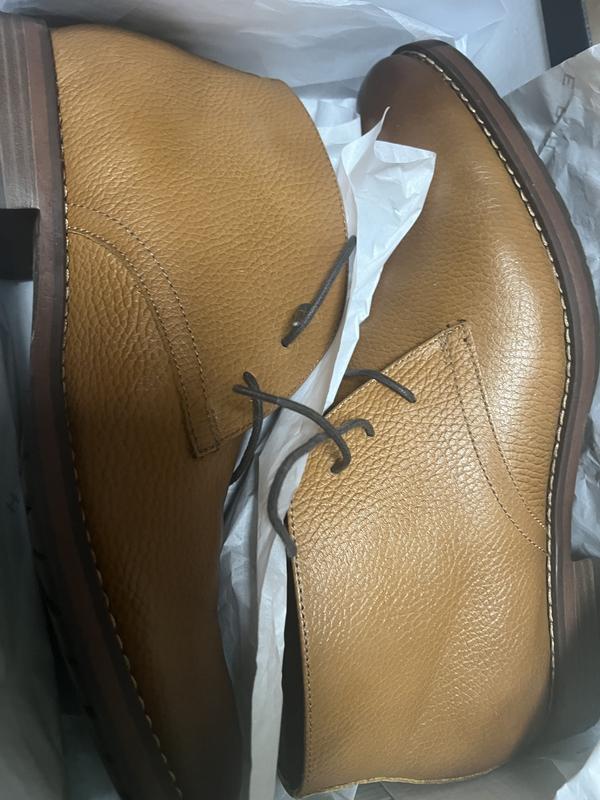 Joseph Abboud Pebbled Leather Chukka Boots, Black | Boots  display picture 2