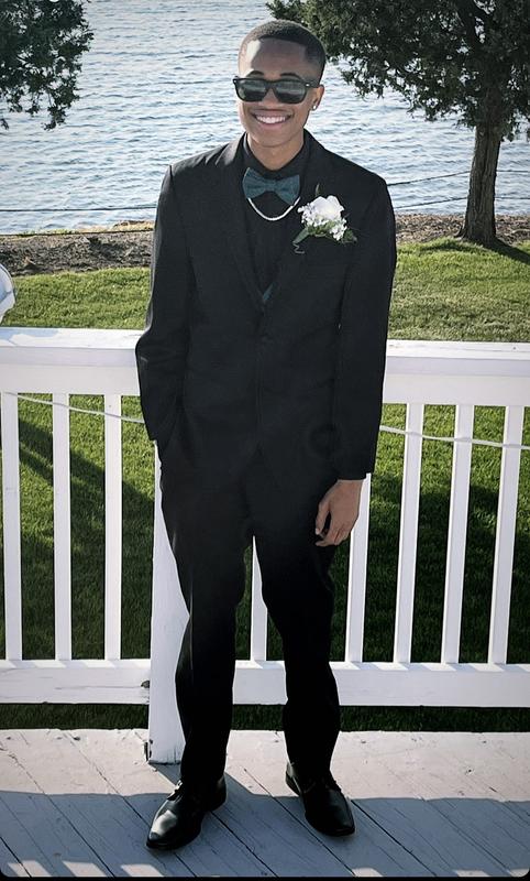 Men's wearhouse sales black tux