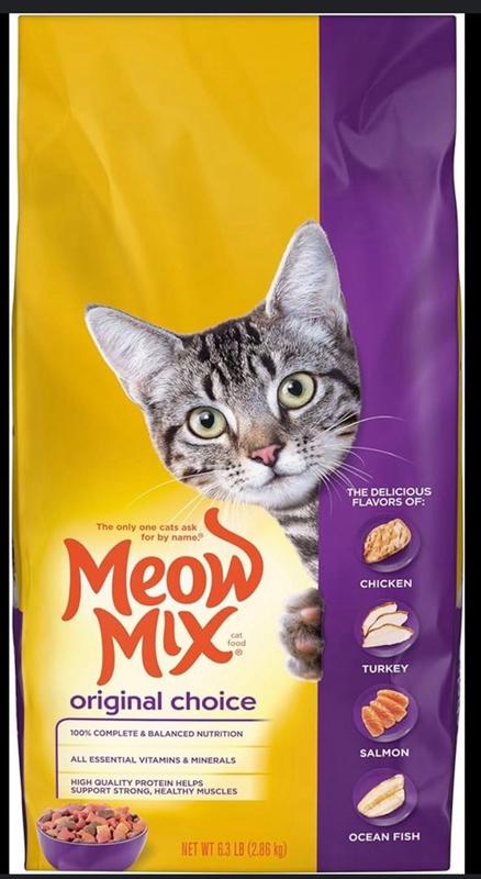 Meow Mix Dry Cat Food Original 30 lb Meijer